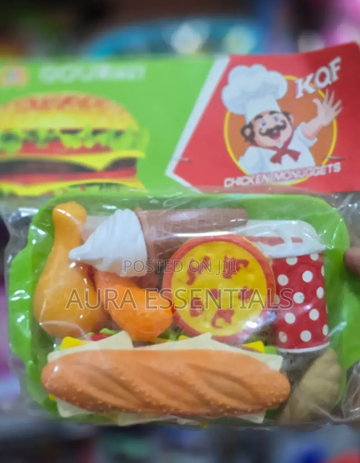 Kids Fast Food Play Set Toys