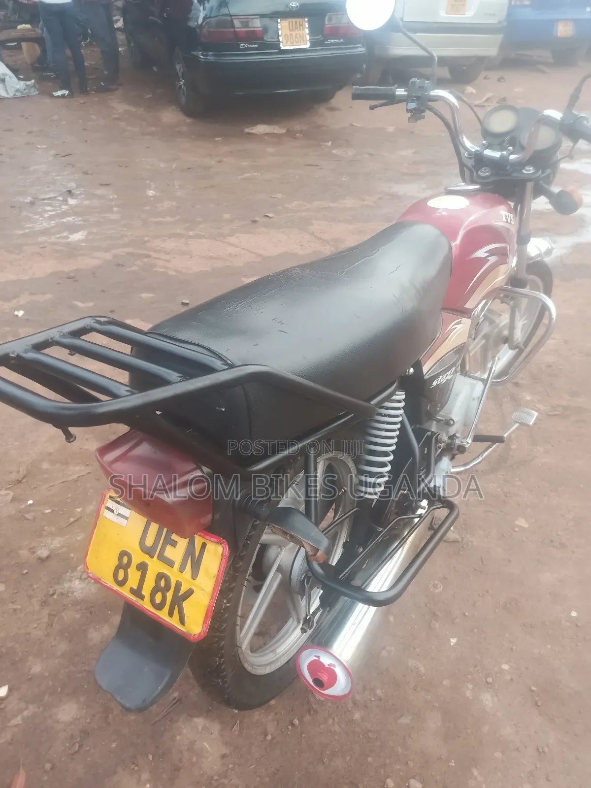 TVS XL 100 2016 Red