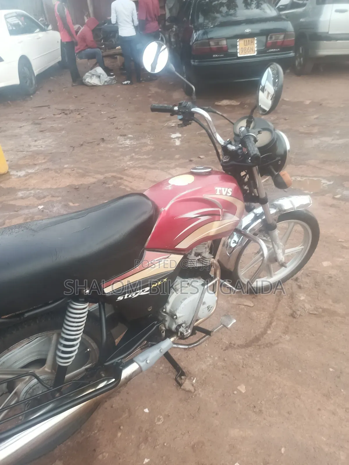 TVS XL 100 2016 Red