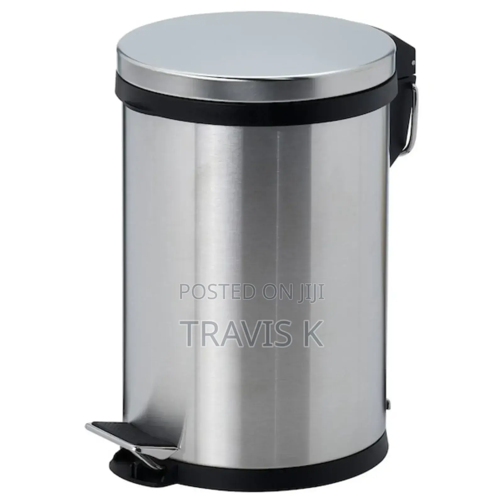 Stainless Steel 12 Litres Step Waste Bin