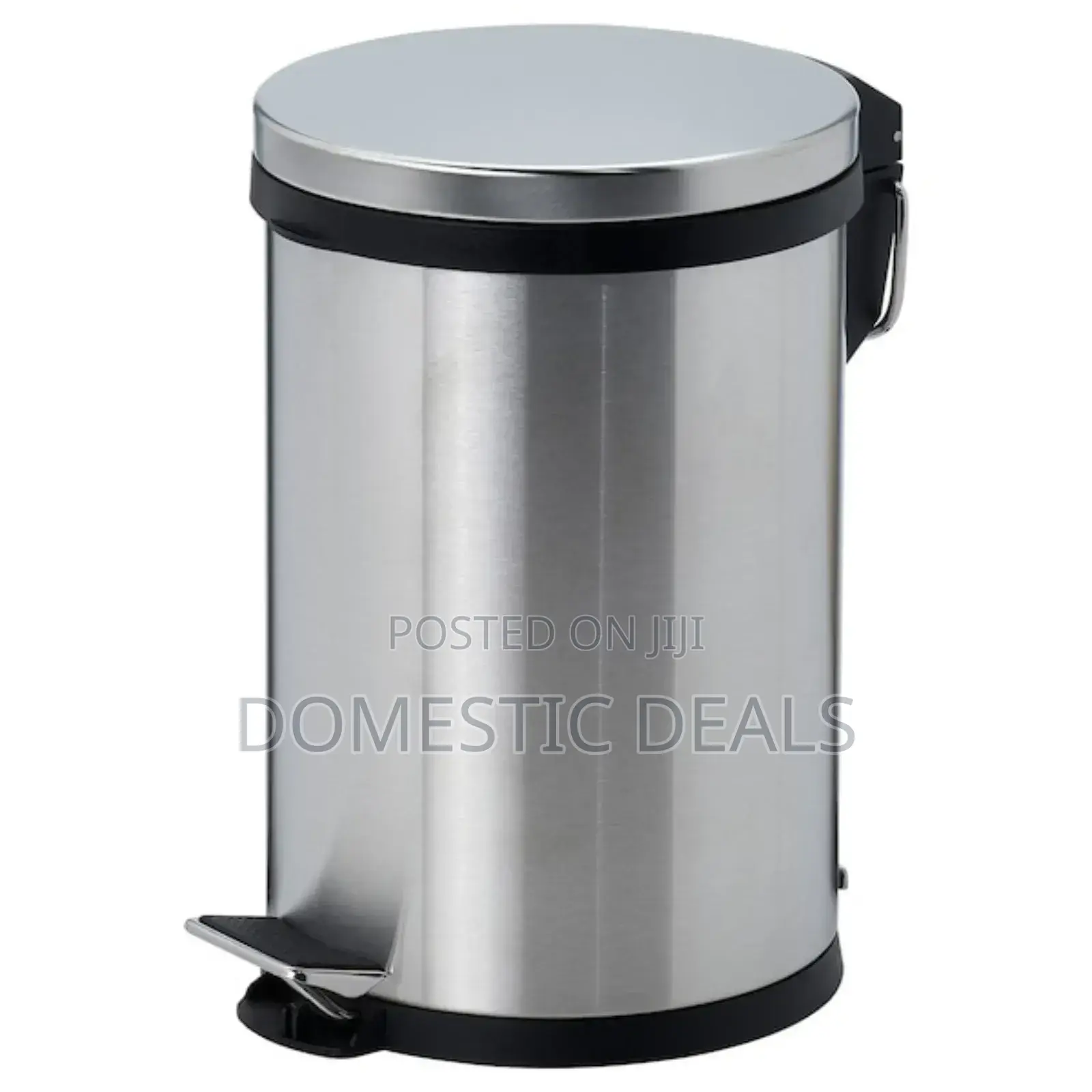 Stainless Steel 12 Litres Step Waste Bin