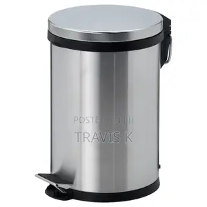 Stainless Steel 12 Litres Step Waste Bin