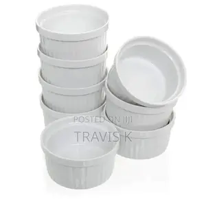 12pcs Ramekin Condiment Saucers