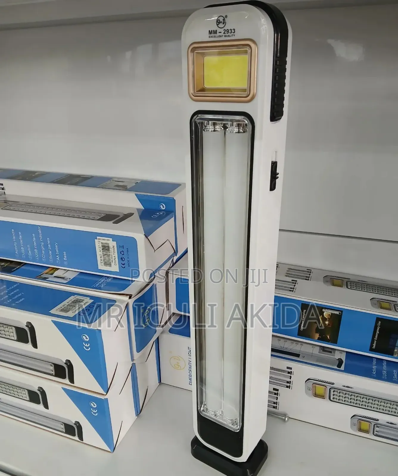 Led Solar Usb Rechargeable Emergency Light for Home Outdoors