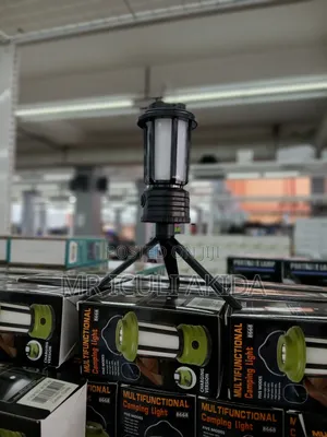 Photo - Mulfunction Rechargeable Tripod Stand Camping Light Lantern