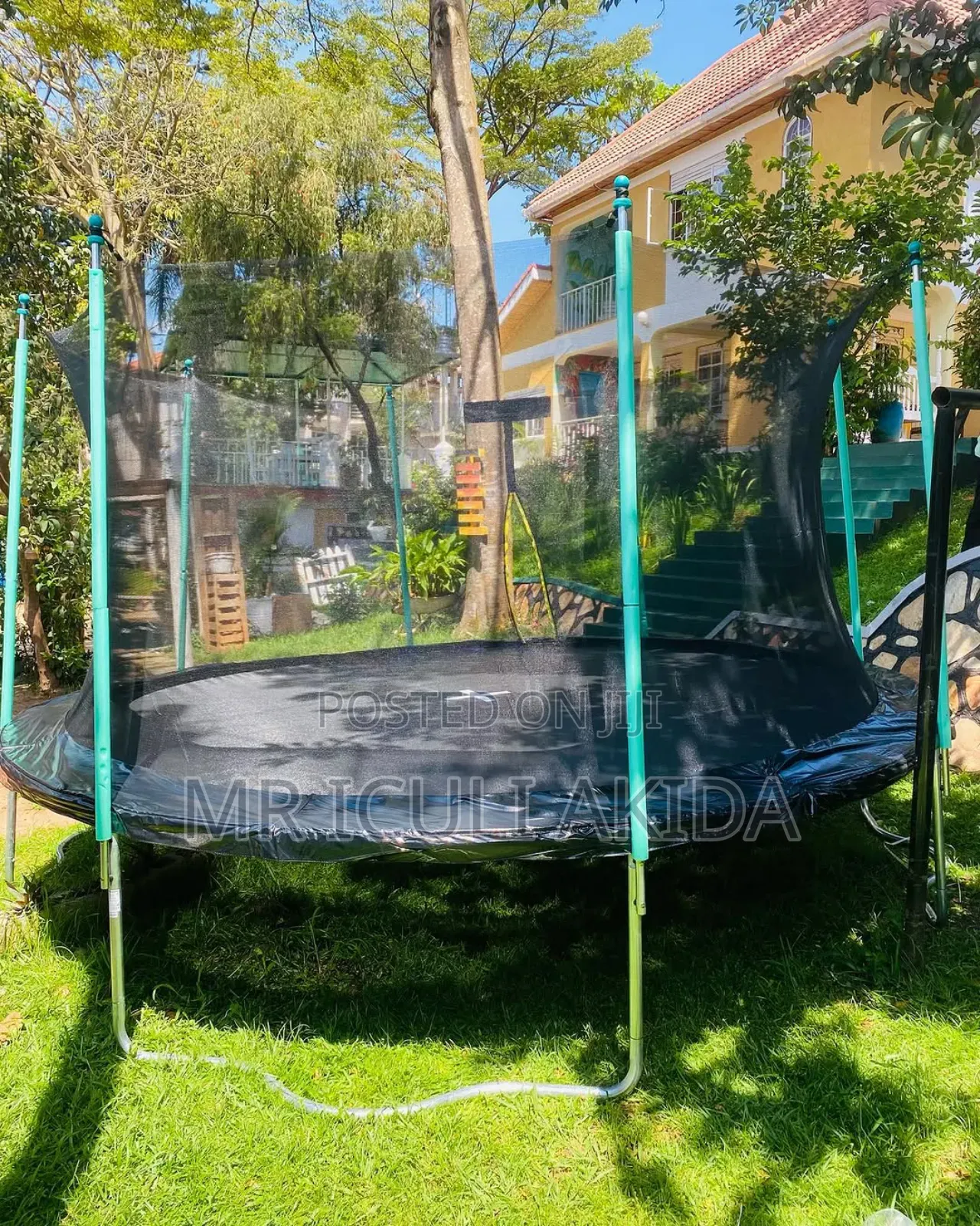 14ft Mega Play Yard Trampoline