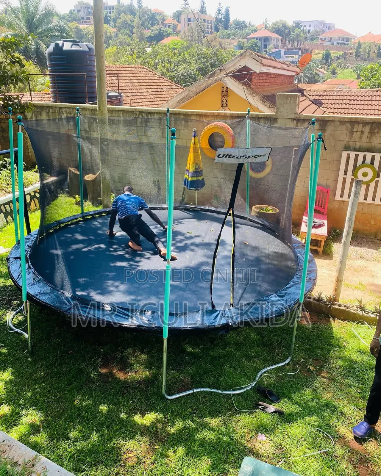 14ft Mega Play Yard Trampoline