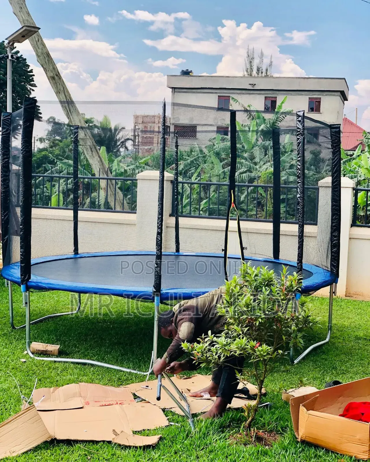 12ft Ultra Mega Big Size Commercial Jumping Trampoline