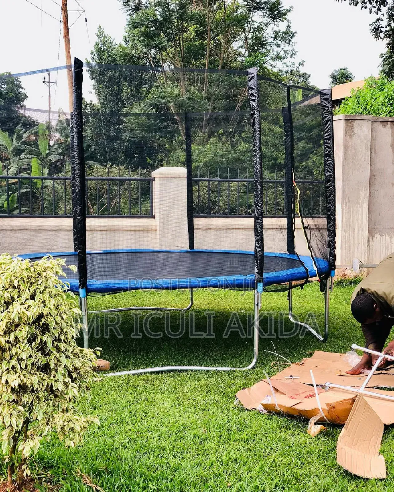 12ft Ultra Mega Big Size Commercial Jumping Trampoline