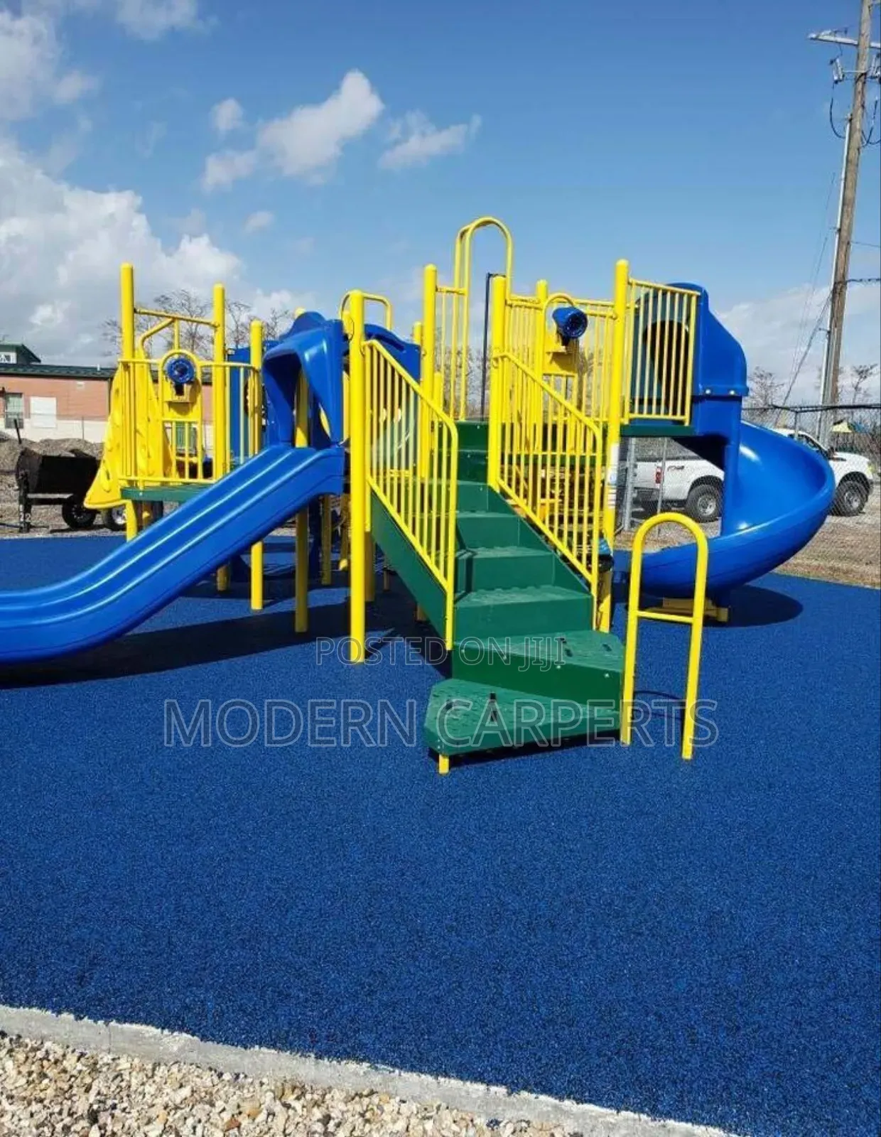 Blue Artificial Turf