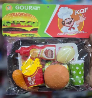 New Kids Fast Food Play Set Toys