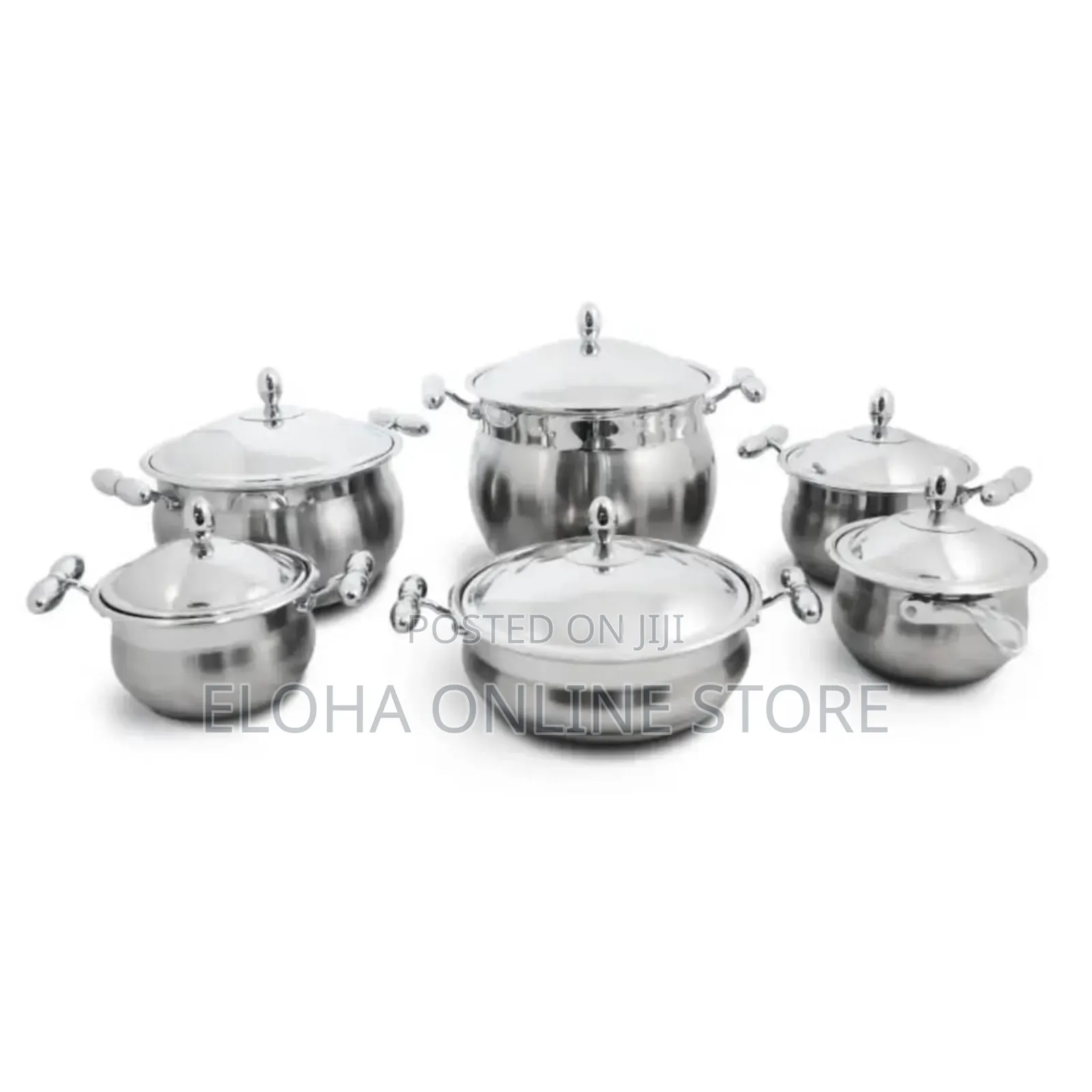 12-Piece Prandelli Stainless Steel Cookware Set