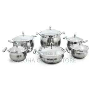12-Piece Prandelli Stainless Steel Cookware Set