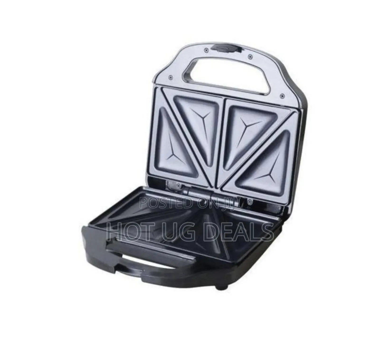 Geepas Slice Sandwich Maker With Non -stick Plate. - Black