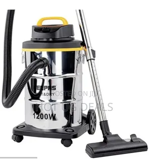 Geepas 2-in-1 Wet Dry Vacuum Cleaner 23l Stainless Steel