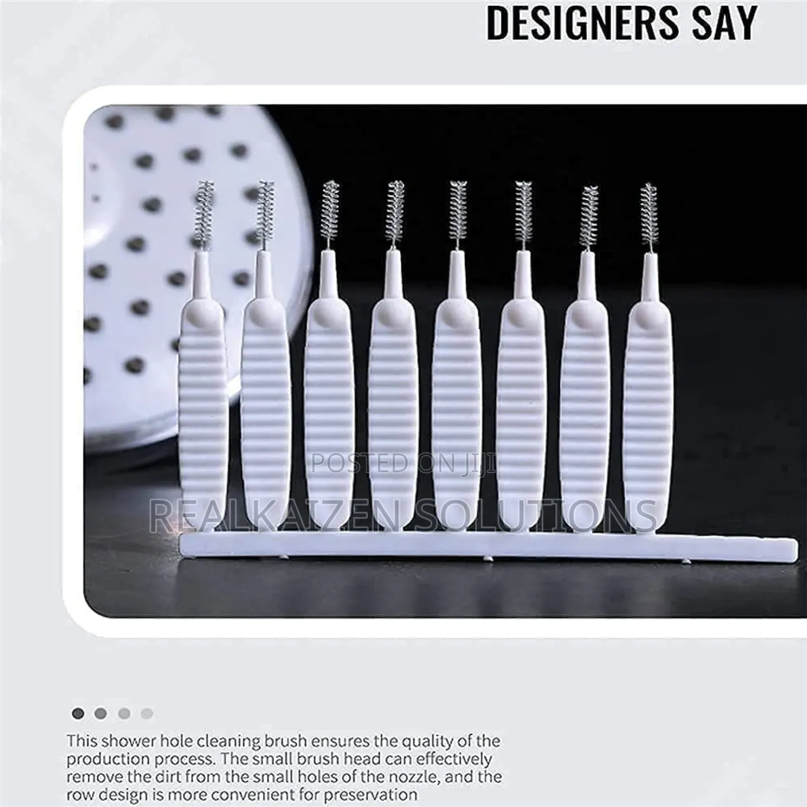 Shower Head Nozzle Anti-Clogging Cleaning Brush 10pc