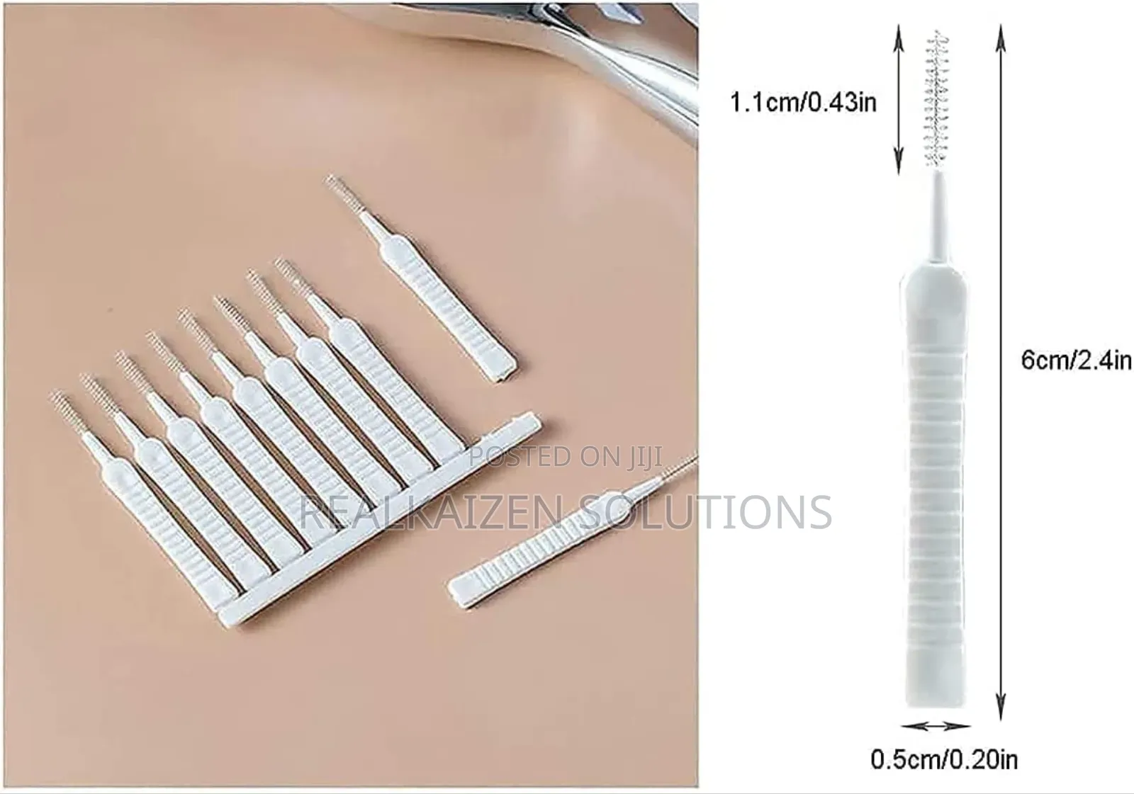 Shower Head Nozzle Anti-Clogging Cleaning Brush 10pc