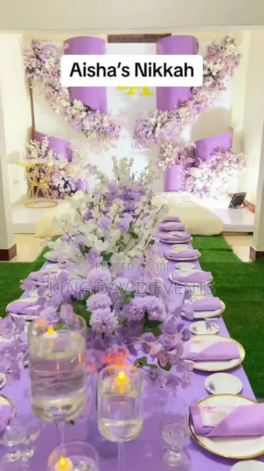 Nikah Decor for 50 Guests at 