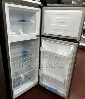 Hisense 160 Liters Double Door Fridge (Defrost) - Silver