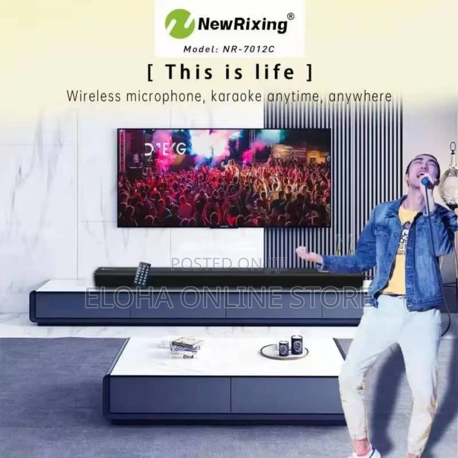 Newrixing Nr-7012c Tv Sound Bar