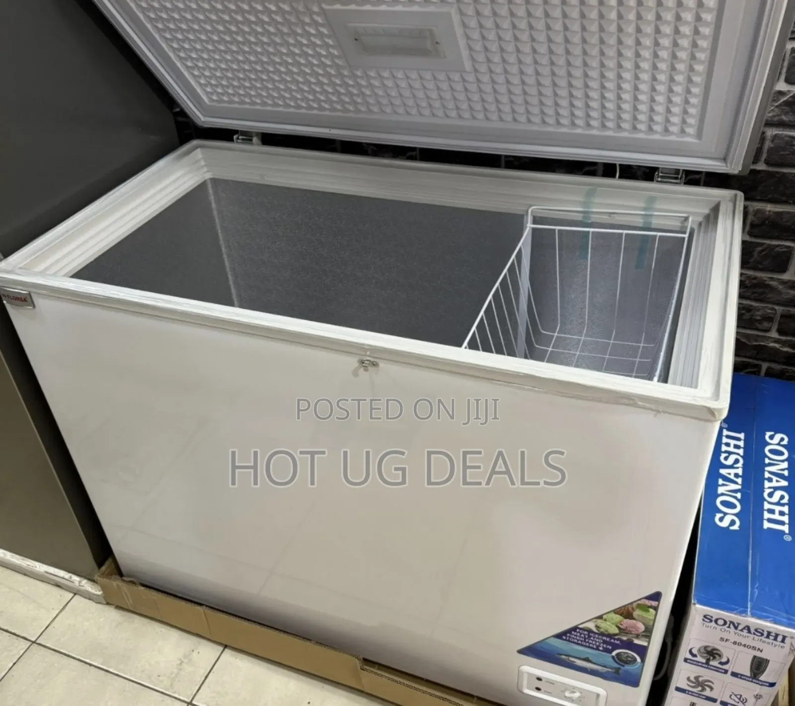 Florsa Cf400 400 L Deep /Chest Freezer - 400 Litres - White