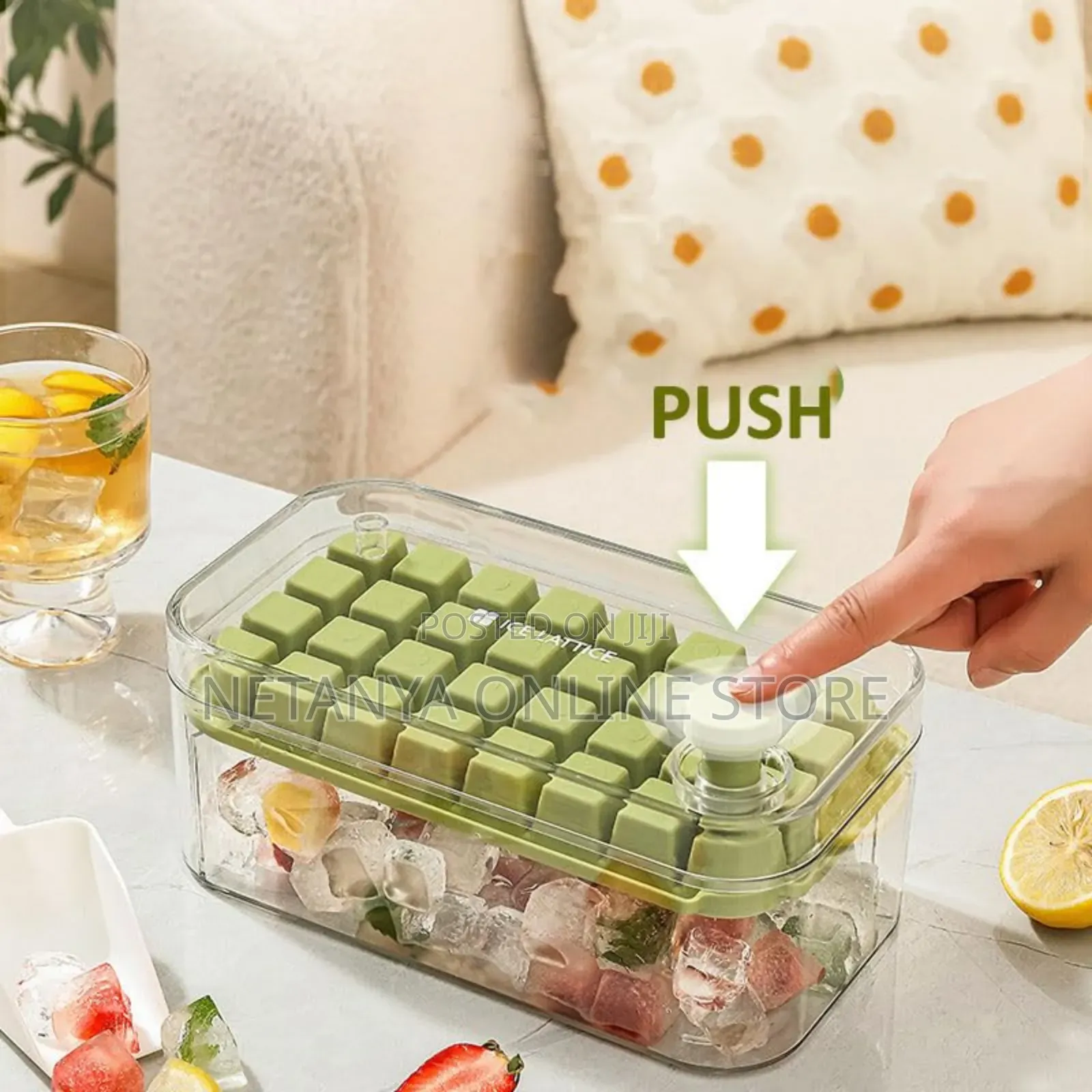 Pop Up Ice Cube Tray