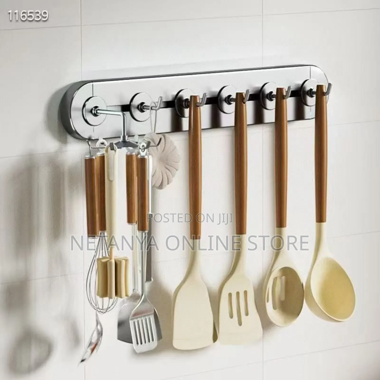 Wall Mount Kitchen Hook Rack