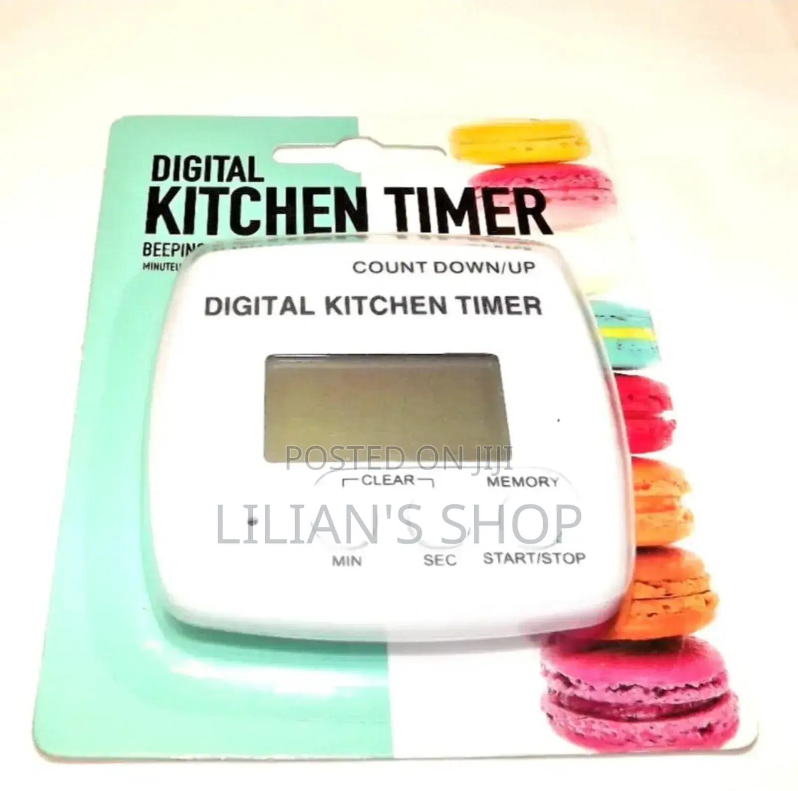 Digital Timer Down and Loud Alarm Kitchen Cooking Timer