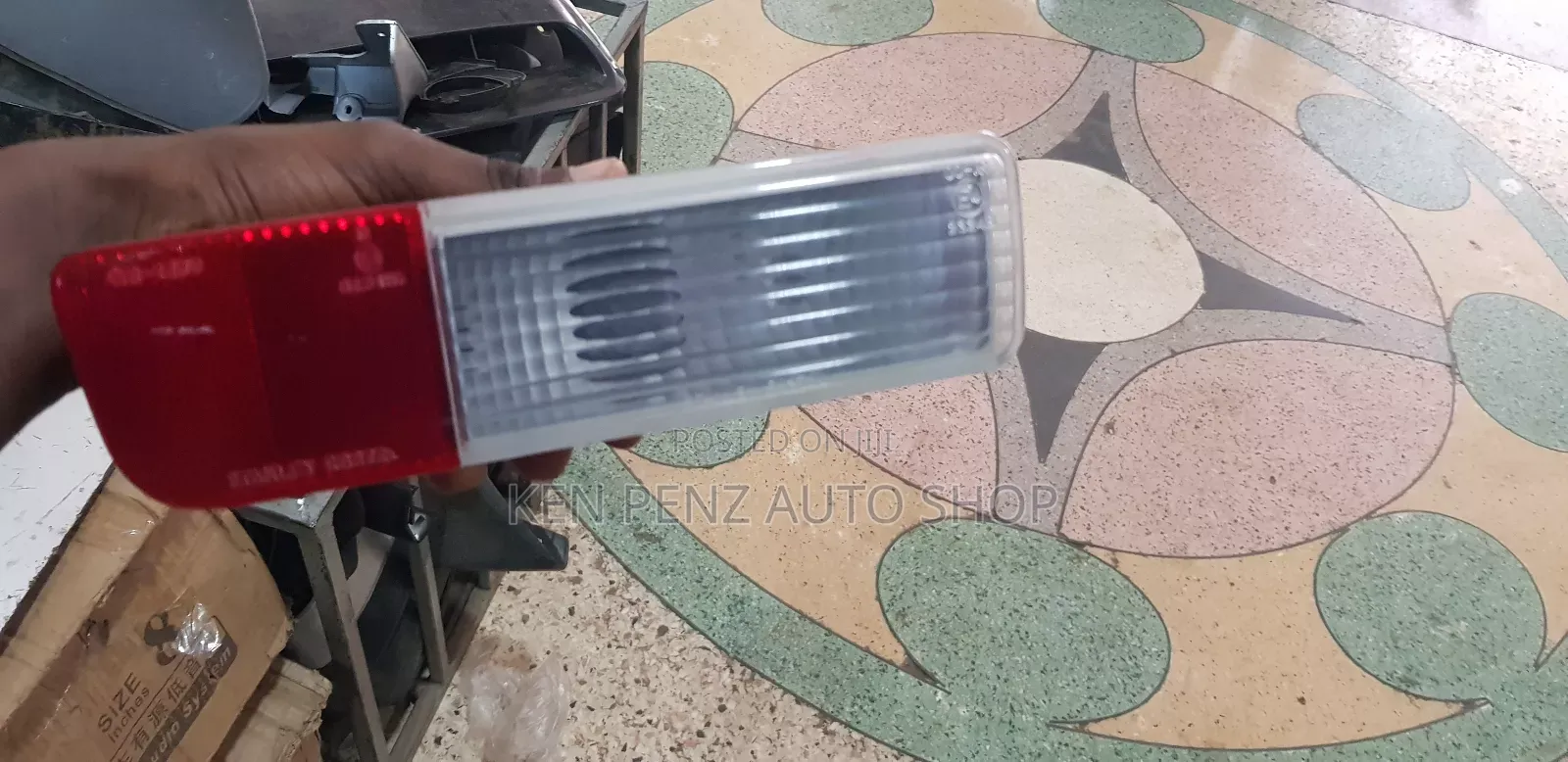 Raer Bumper Reflectors for Mitsubishi Pajero Ordinary
