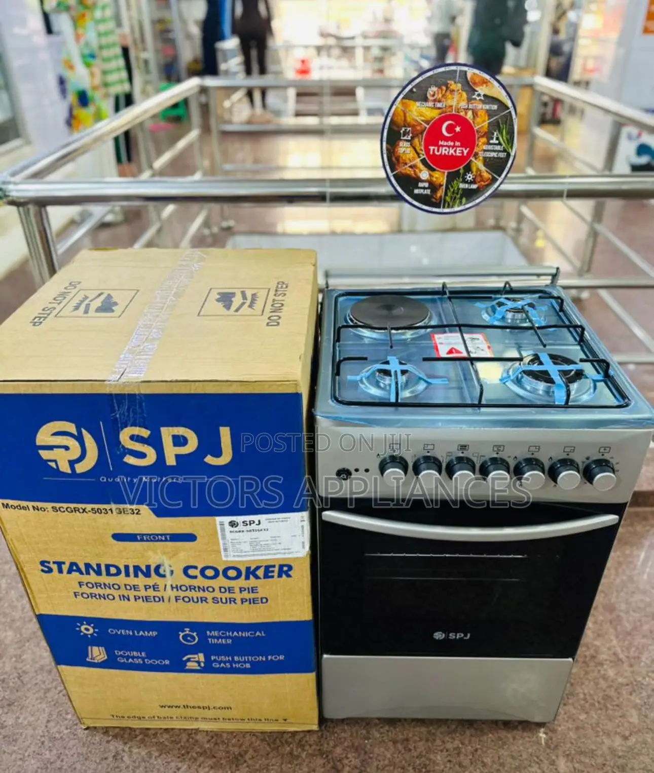 SPJ Cooker 3+1 50x50cm
