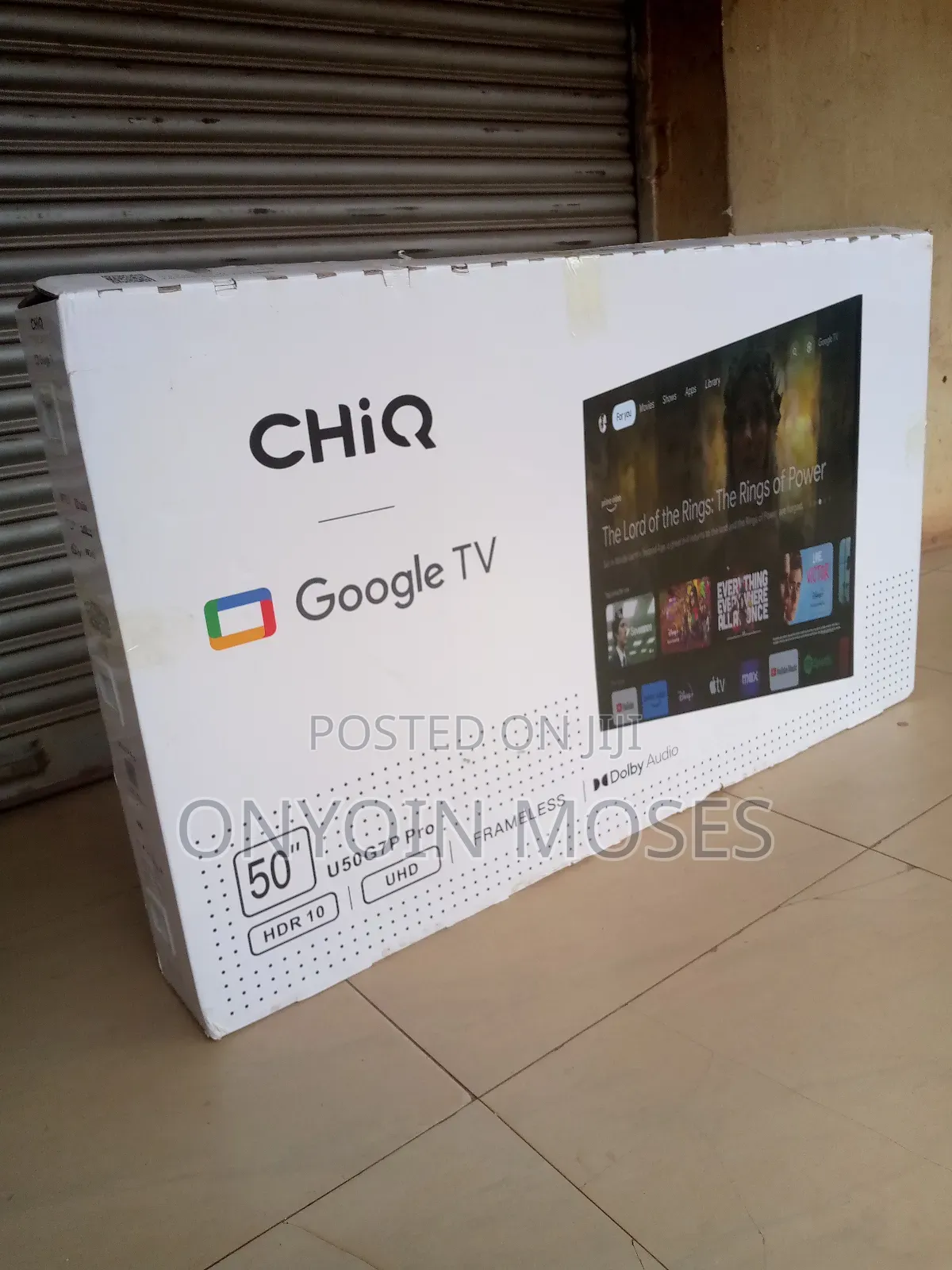 50" Chiq Android Frameless Google Tv