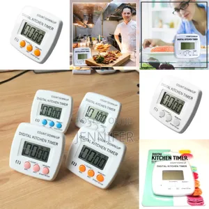 Digital Timer Down and Loud Alarm Kitchen Cooking Timer