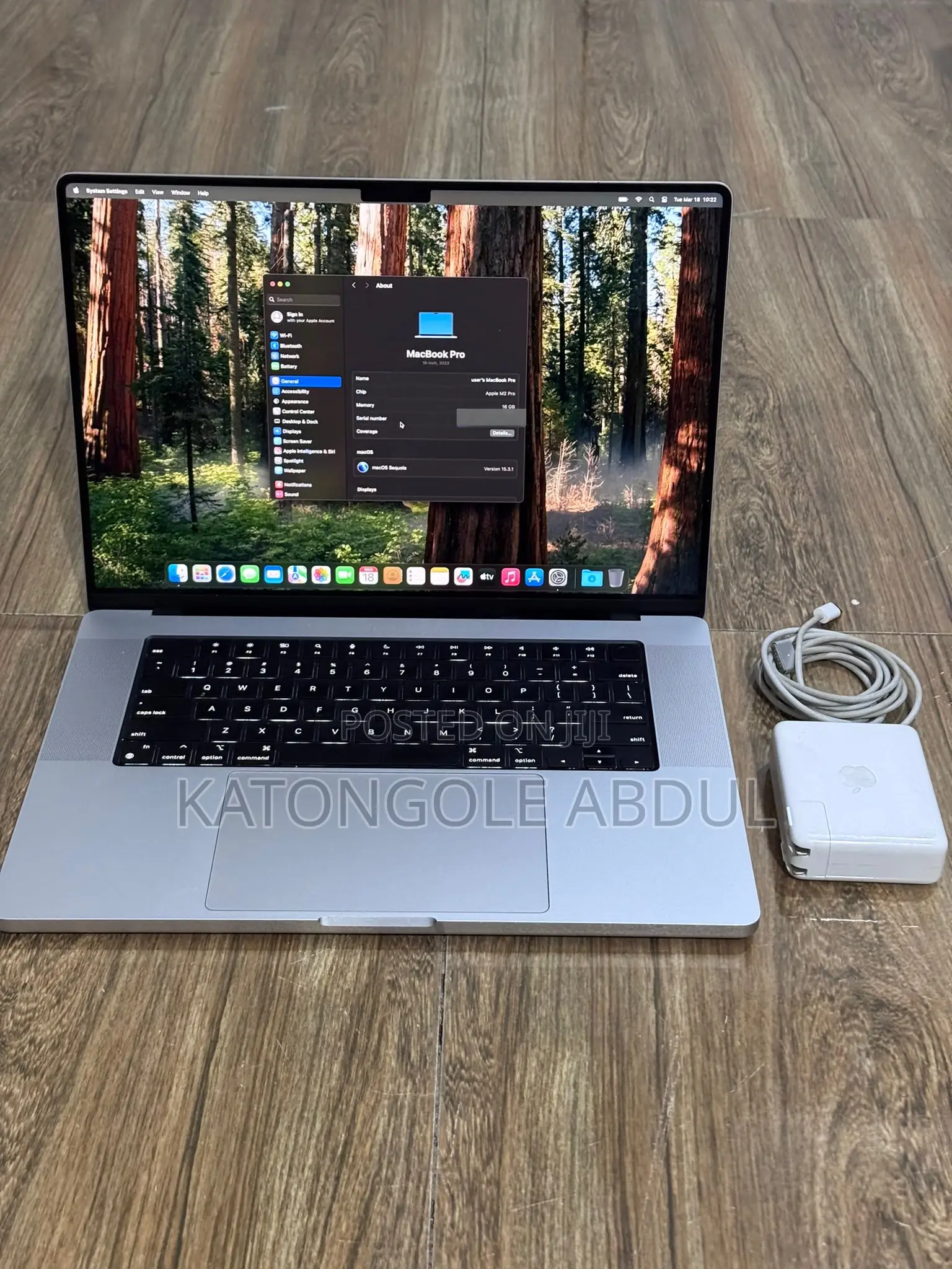 New Apple MacBook Pro 2023 M2 Pro 16-Inch 16GB Apple M2 SSD 512GB