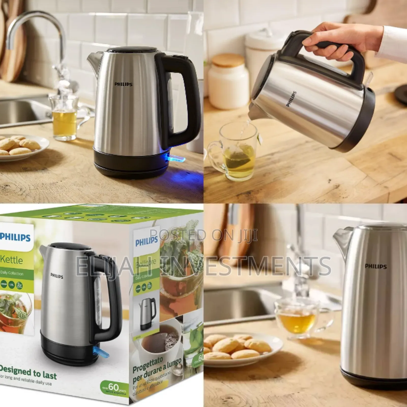 Philips Stainless Steel Electric Kettle