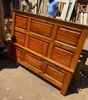 Bed in 5by6 Hard Wooden Bed