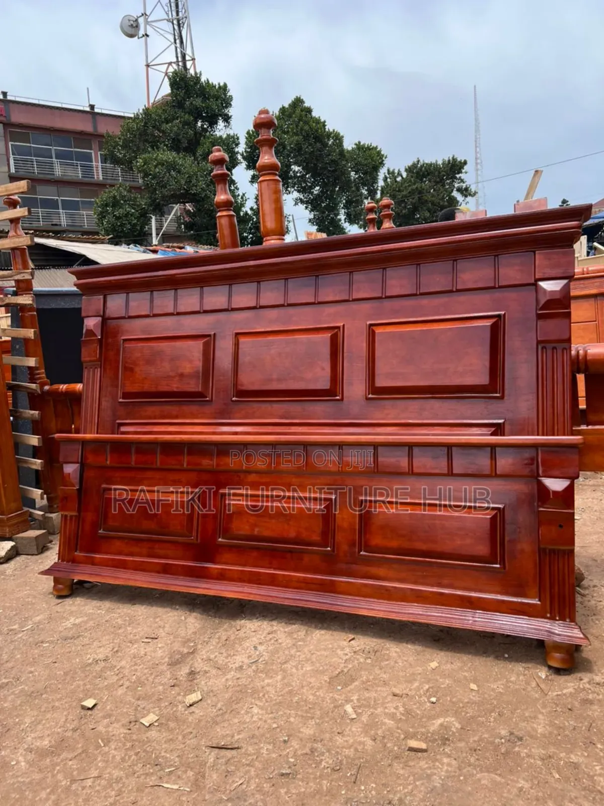 6by6 Brown Bed