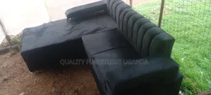 Black Living Room Sofa Set
