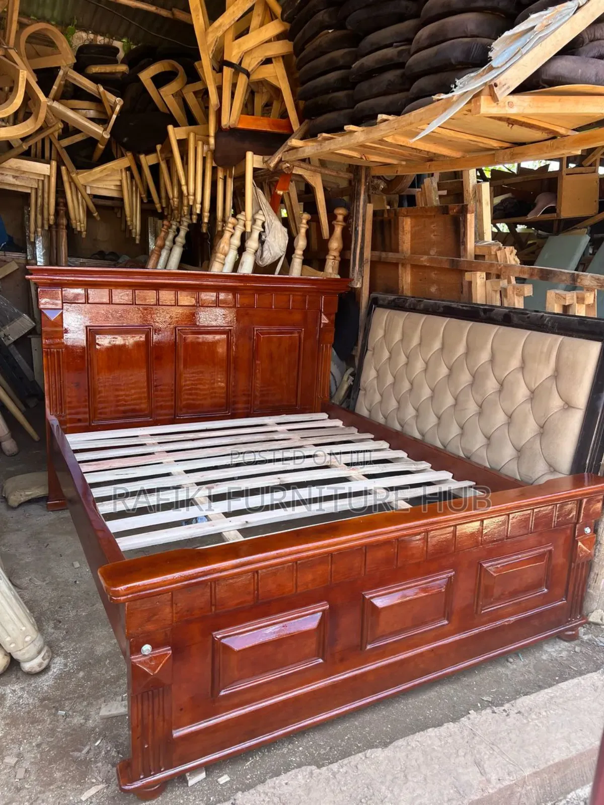 Brown 5by6 Bed