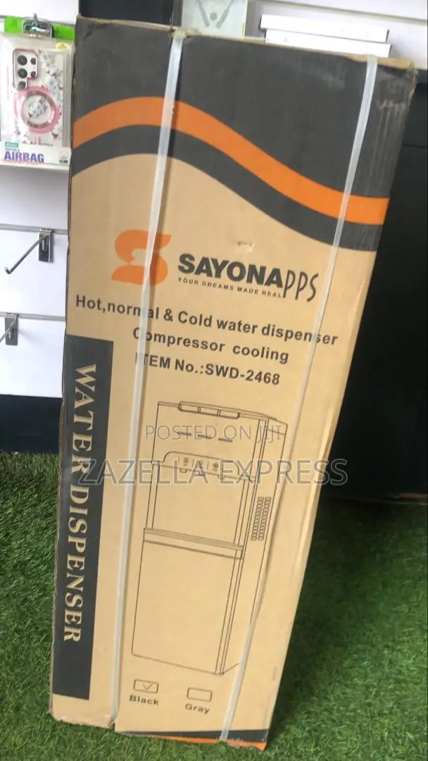 Sayona 3 Taps Water Dispenser With Compresser