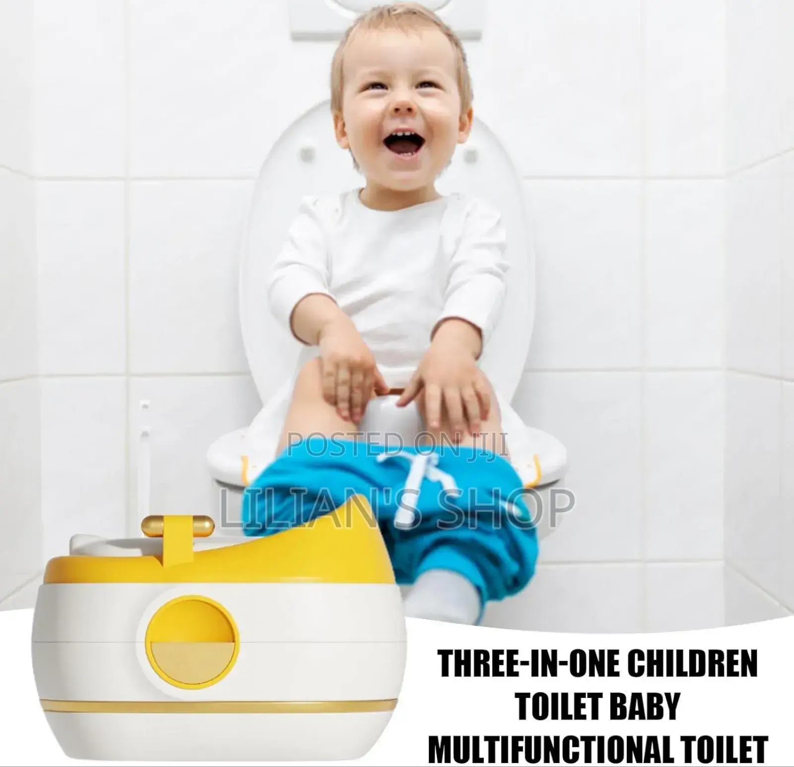 3 Convertible Stages Potty Training Toilet