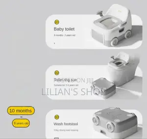 Fancy Car 3in1 Baby Toilet