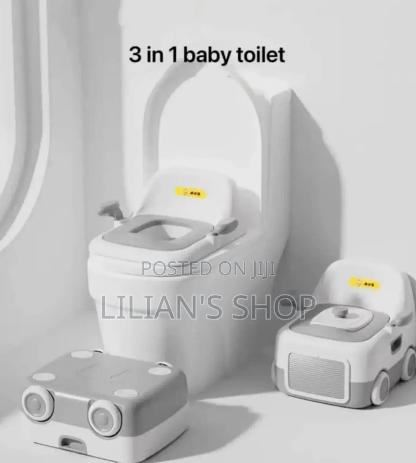 Fancy Car 3in1 Baby Toilet