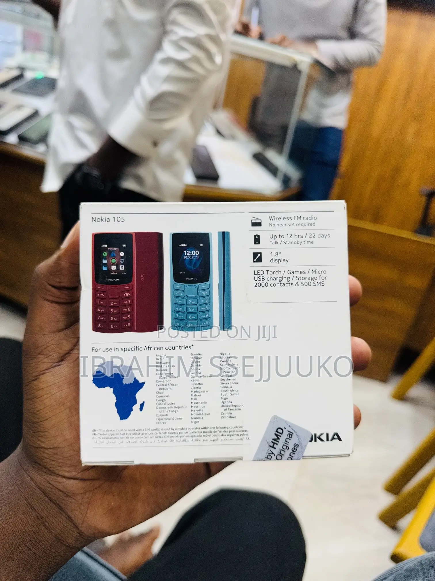 New Nokia 105 (2022) Black