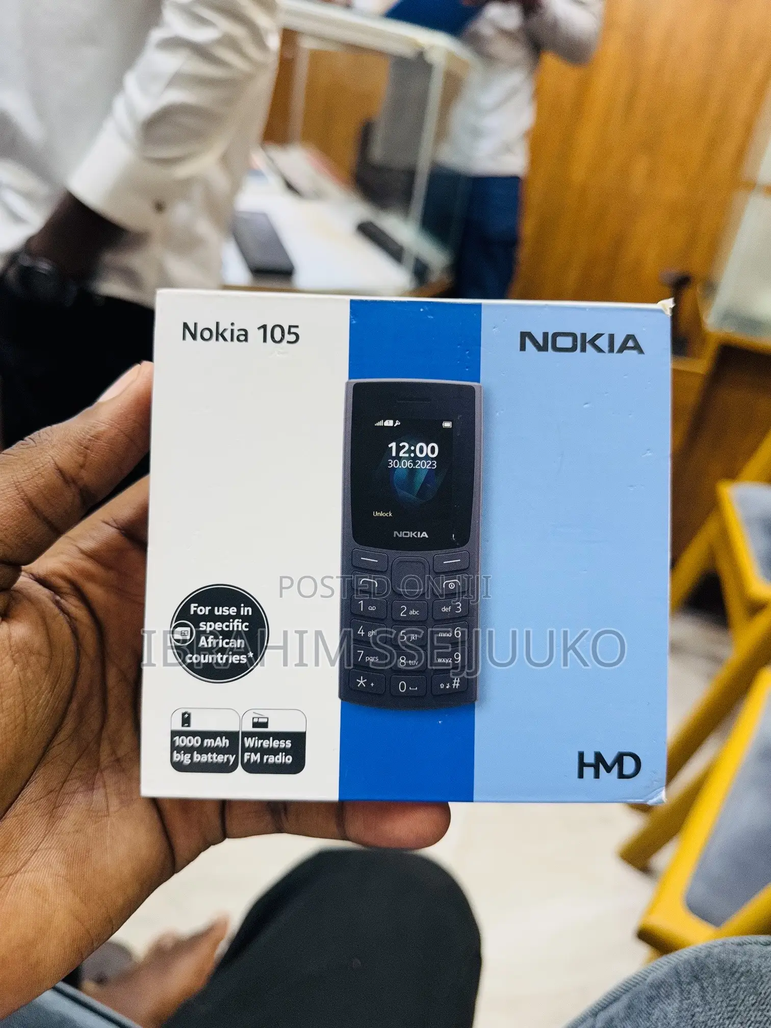 New Nokia 105 (2022) Black
