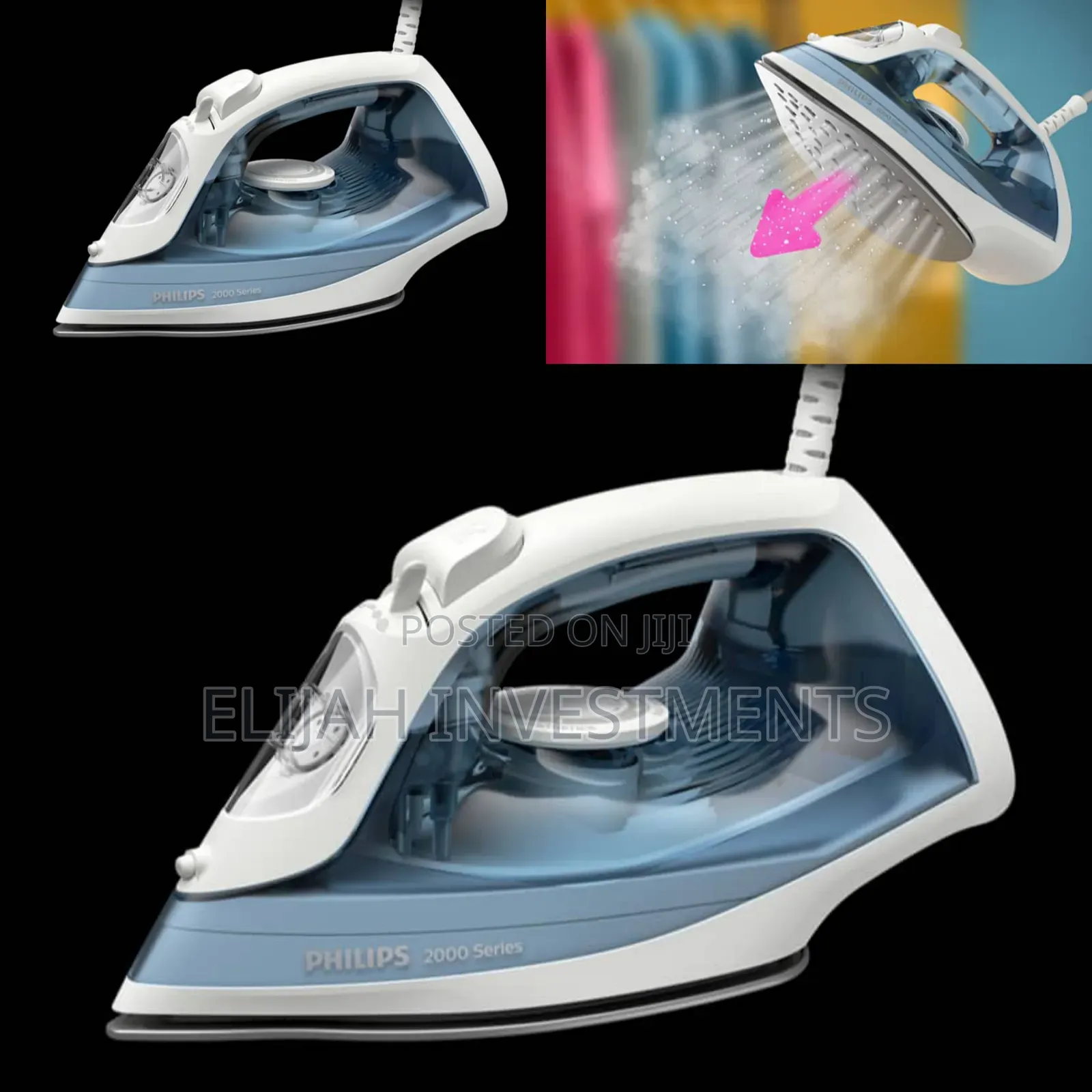 Original Philips 2000 Series Steam Iron