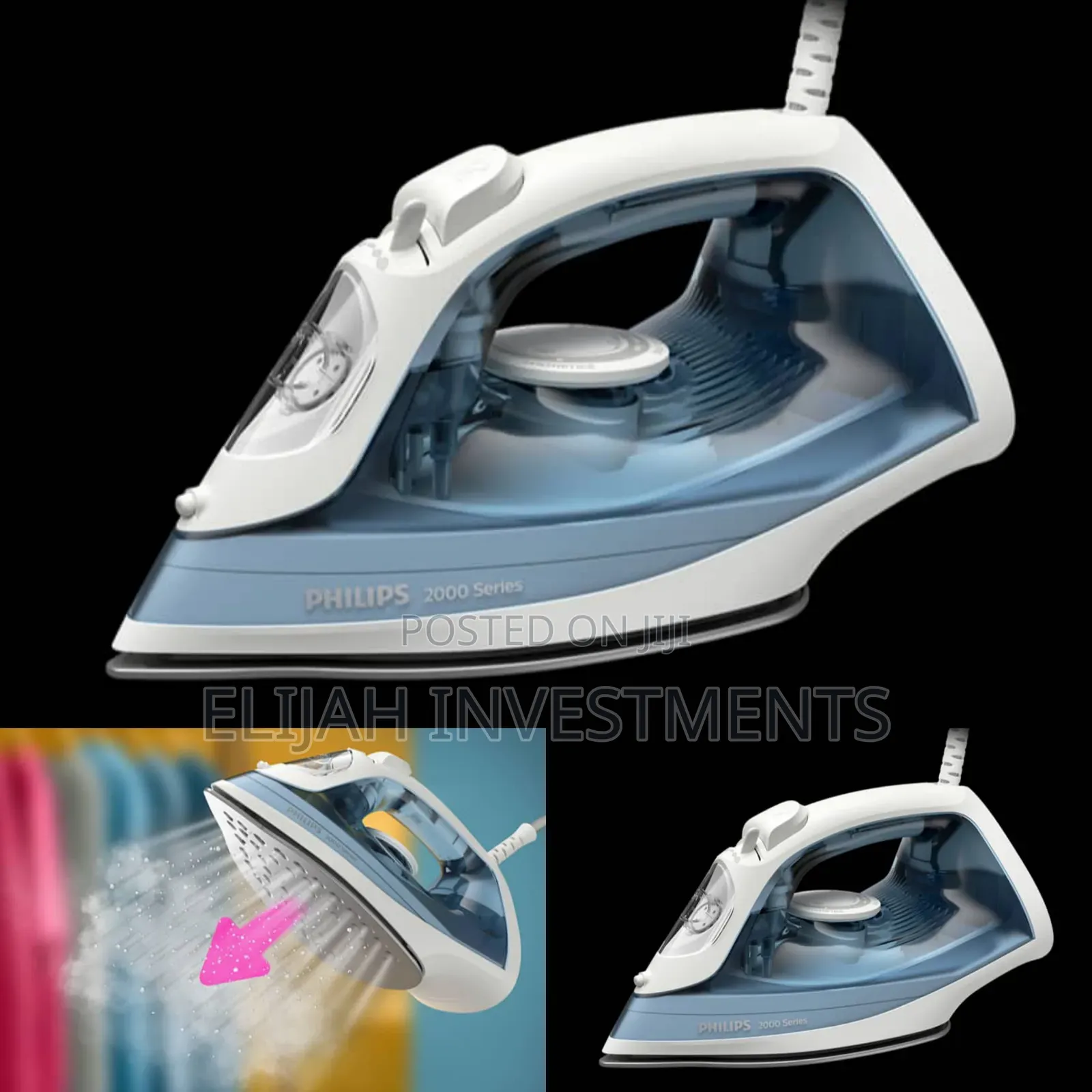 Original Philips 2000 Series Steam Iron