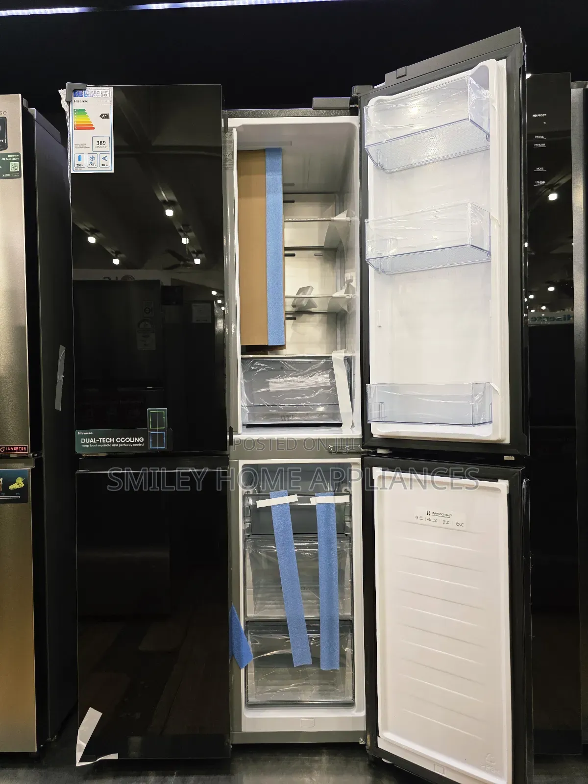 Hisense 610ltrs French Door Refrigerator at 20% Discount
