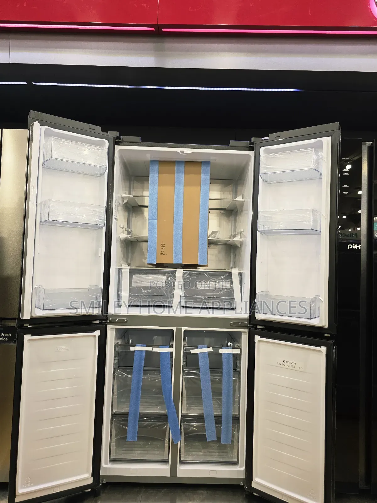 Hisense 610ltrs French Door Refrigerator at 20% Discount