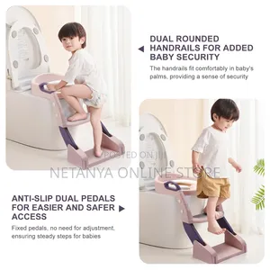 2in1 Toilet Potty Training Seat(Ladder)