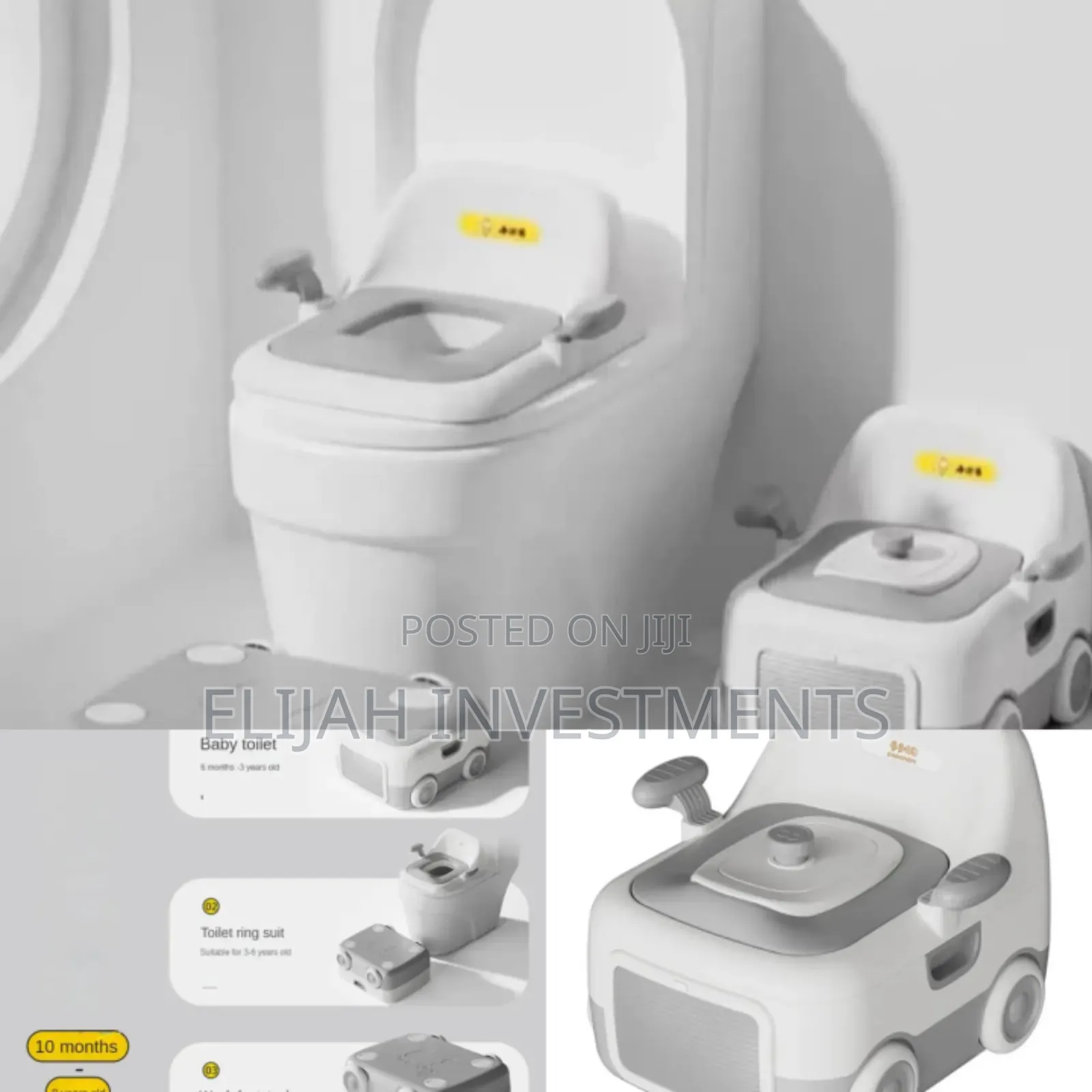 Fancy Car 3in1 Baby Toilet